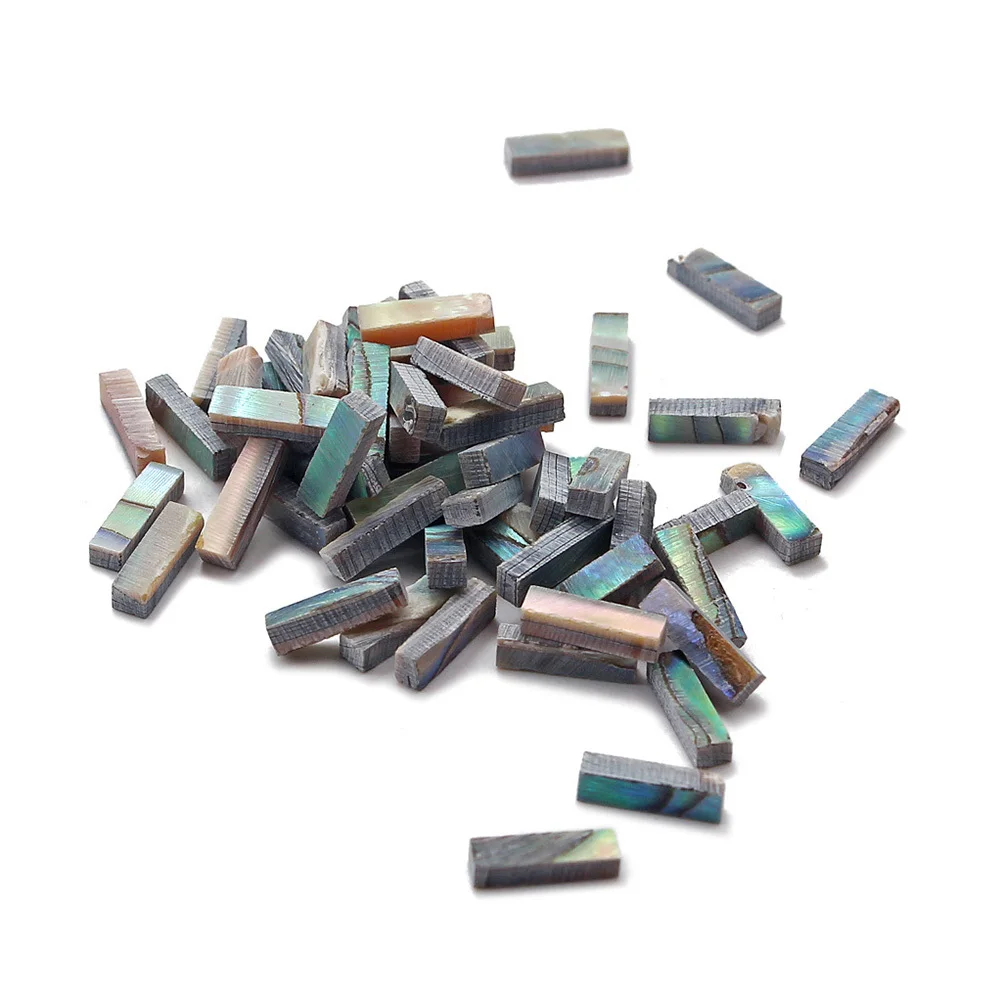 

10Pcs Guitar Fingerboard Sound Dots Natural Abalone Shell Thick Lightweight DIY Decoration for All Guitar Types Smooth Easy