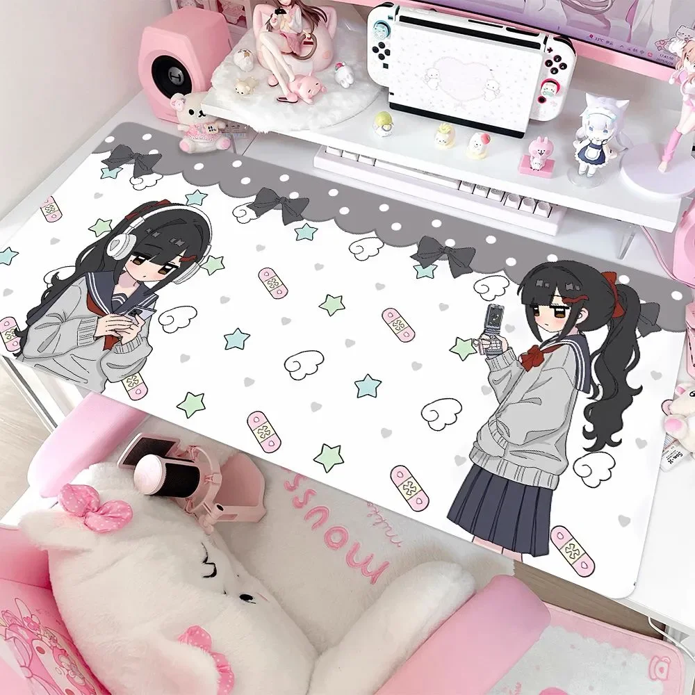Super Cute Angel Girl Mouse Pa - Gaming Accessories For Pc Setup 评论和价格