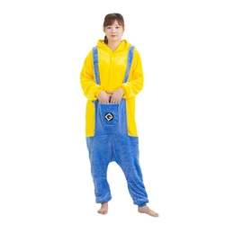 Kigurumi Anime Cartoon Onesie Pyjamas, Combinaisons à capuche, Vêtements de nuit une pièce, Costume de Noël Cosplay, Glutnel mignon, Adultes et enfants