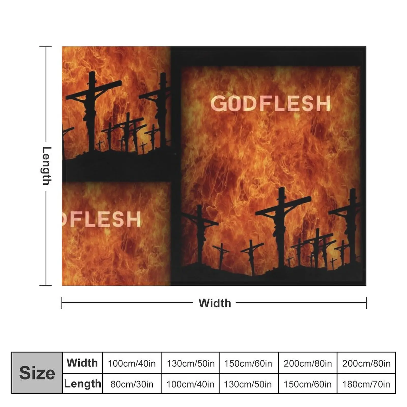 Godflesh - Streetcleaner. Throw Blanket Flannel Fabric manga For Baby Beautifuls Blankets