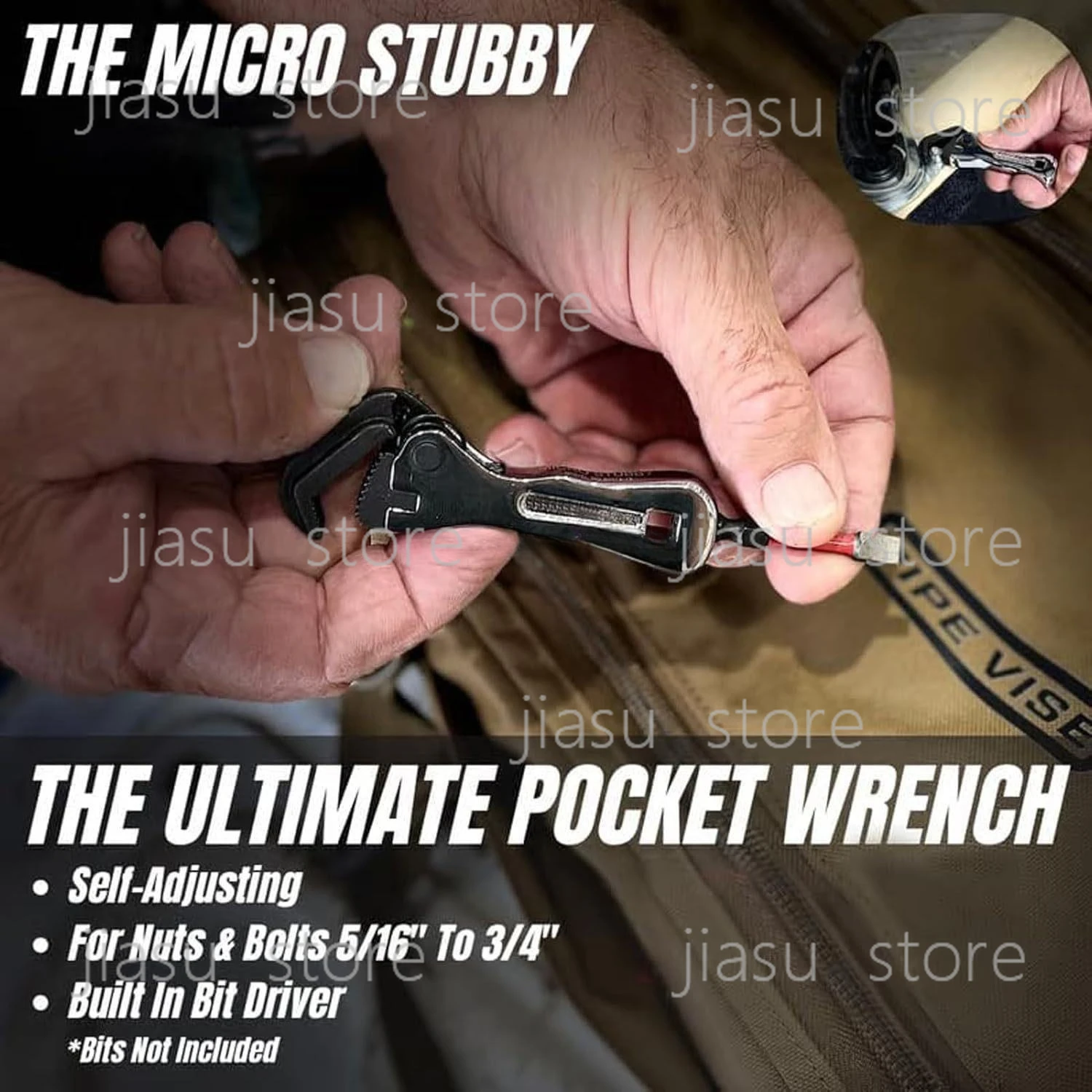 Micro Stubby Wrench Set Mini Short Handle Screwdriver Wrench Multi-Tool for Bike Repair