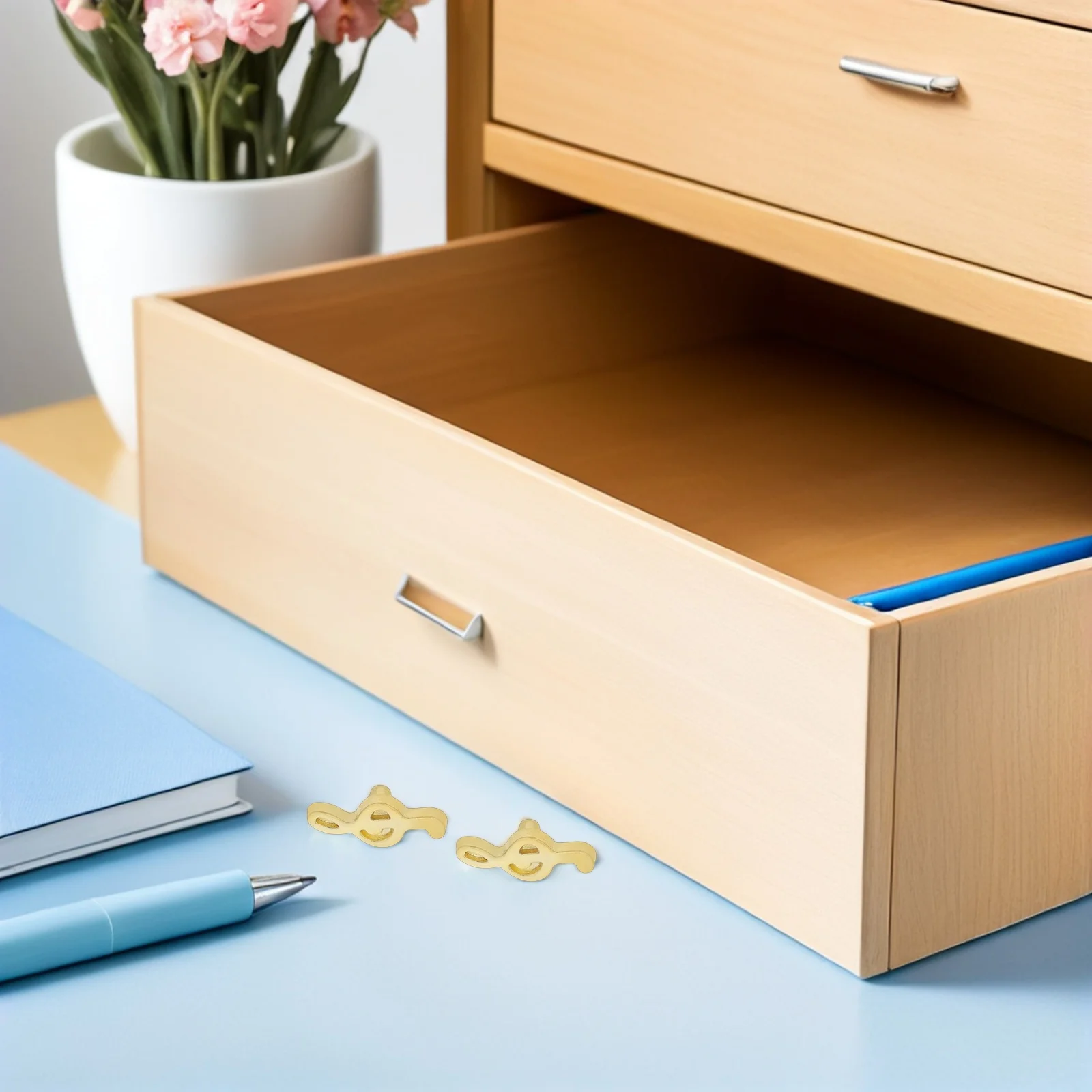 

Elegant Music Note Drawer Knobs Home Decor Hardware for Cabinets Shelves Wardrobes Modern Interior Design Elements