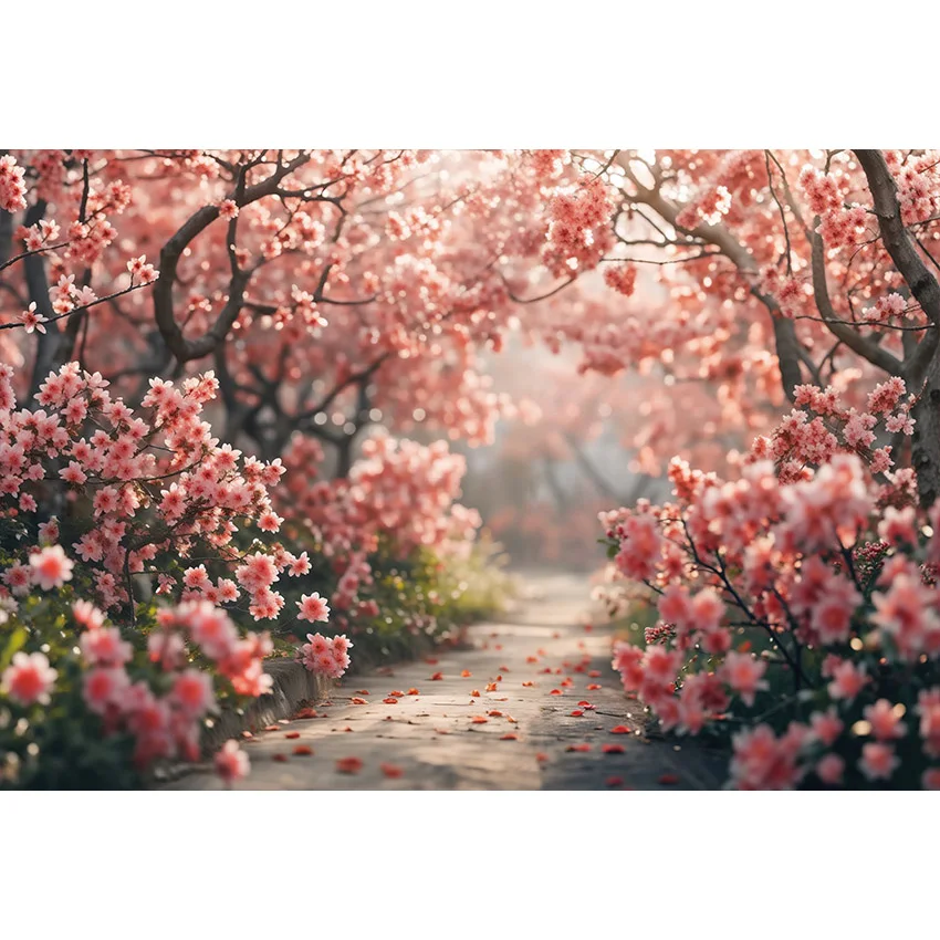 Mehofond Spring Flower Field Backdrops Natural Natural Scenery Women Family Photo Background for Photography Photo Studio Props