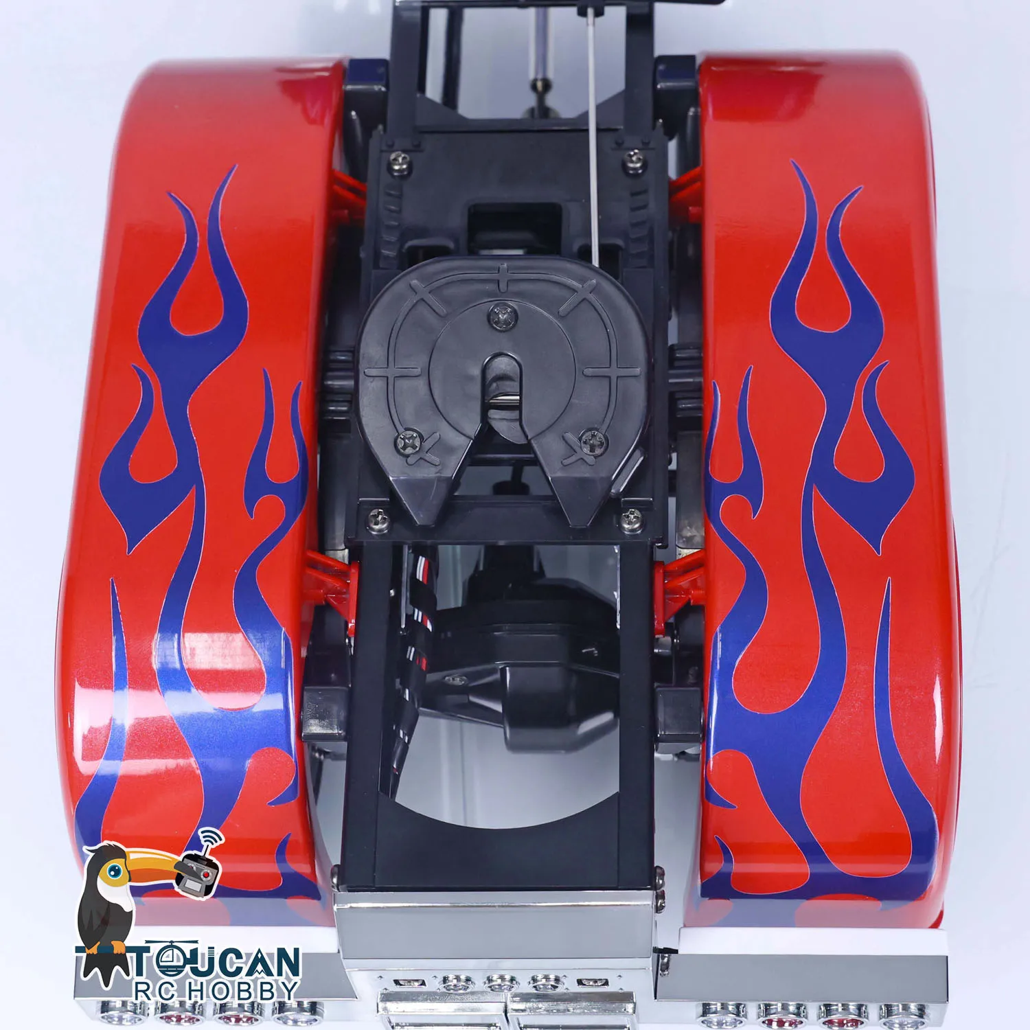 

Toys 1/14 6x4 RTR RC Tractor Truck 56344 I6S Radio Control Cars Model with Sound Light Smoke Unit 3-speed Transmission Vehicle