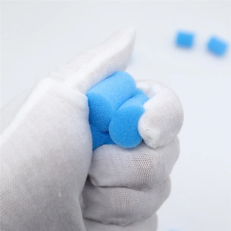 10 PC ถังน้ําฟองน้ํา Pad Absorption สําหรับ Ecovacs X1/T10 ที่มีประสิทธิภาพ WET Mopping FILTER อะไหล่เครื่องดูดฝุ่นอุปกรณ์