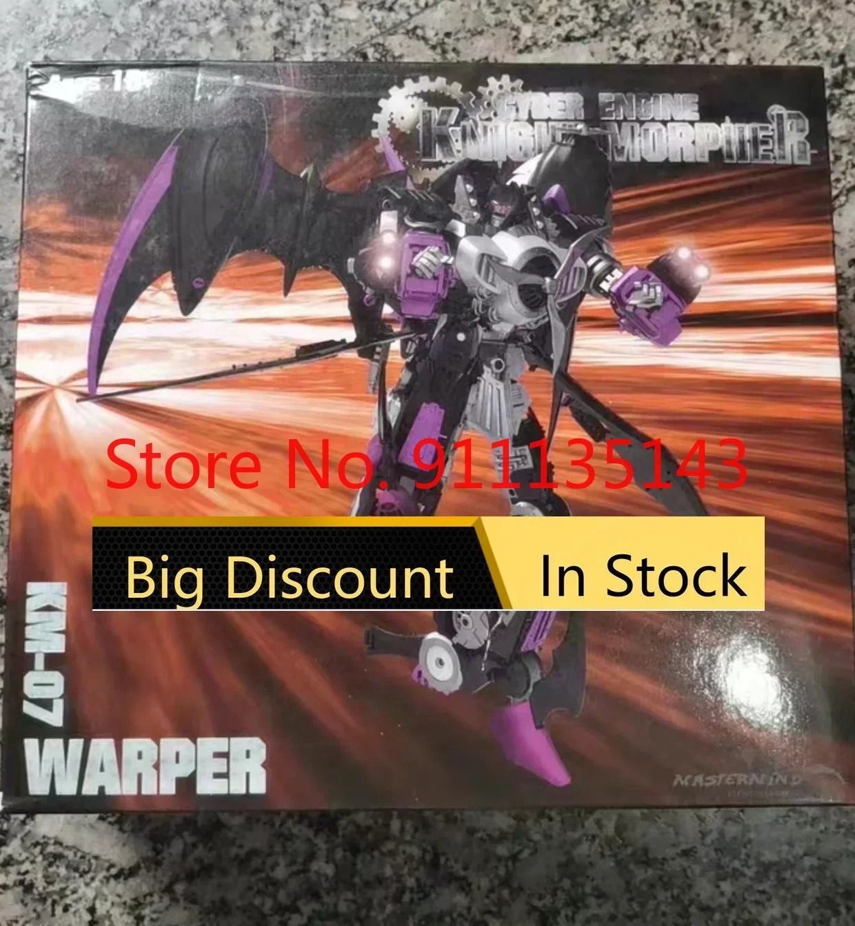 

MMC Km-07 Knight Morpher Warper Skywarp In Stock