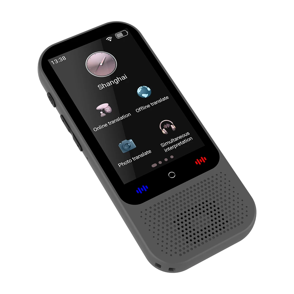 Pocket-sized Language Translator Pro Translate 138 Languages Online Anywhere Long-lasting Battery