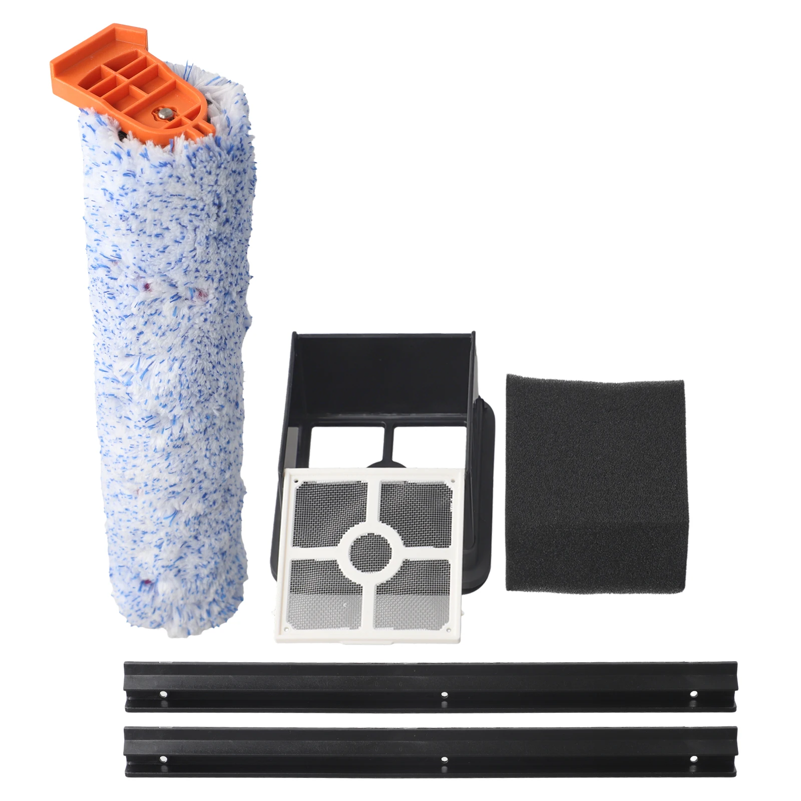 1 قطعة فرشاة الجانب الرئيسي تصفية ممسحة القماش المطاط مكشطة عدة ل ILIFE ل W90 مكنسة كهربائية لاسلكية أجزاء المواد الاستهلاكية