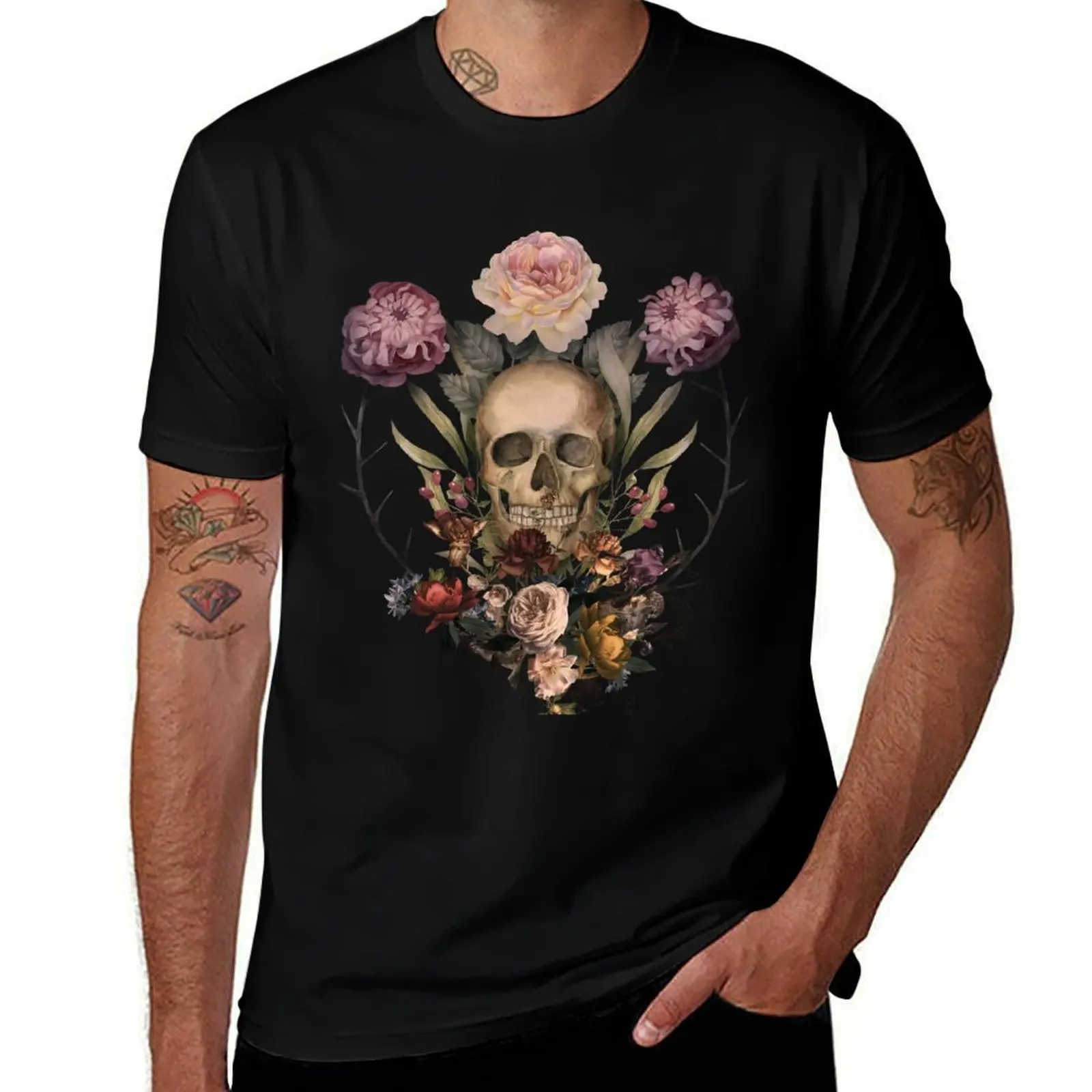 

cotton man Bones Botany Botany T-Shirt 100% for | man man shirts shirts t shirts Bones t and and cotton soft cotton t T-Shirt