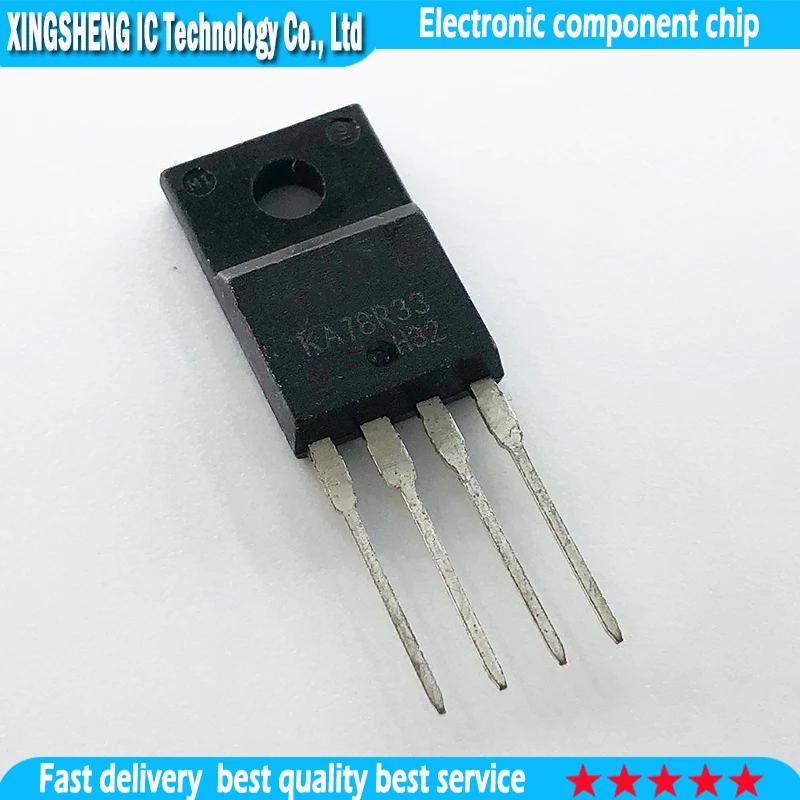 TO-220F 3.3V 1A 78R33 KA78R33 5pcs/lot