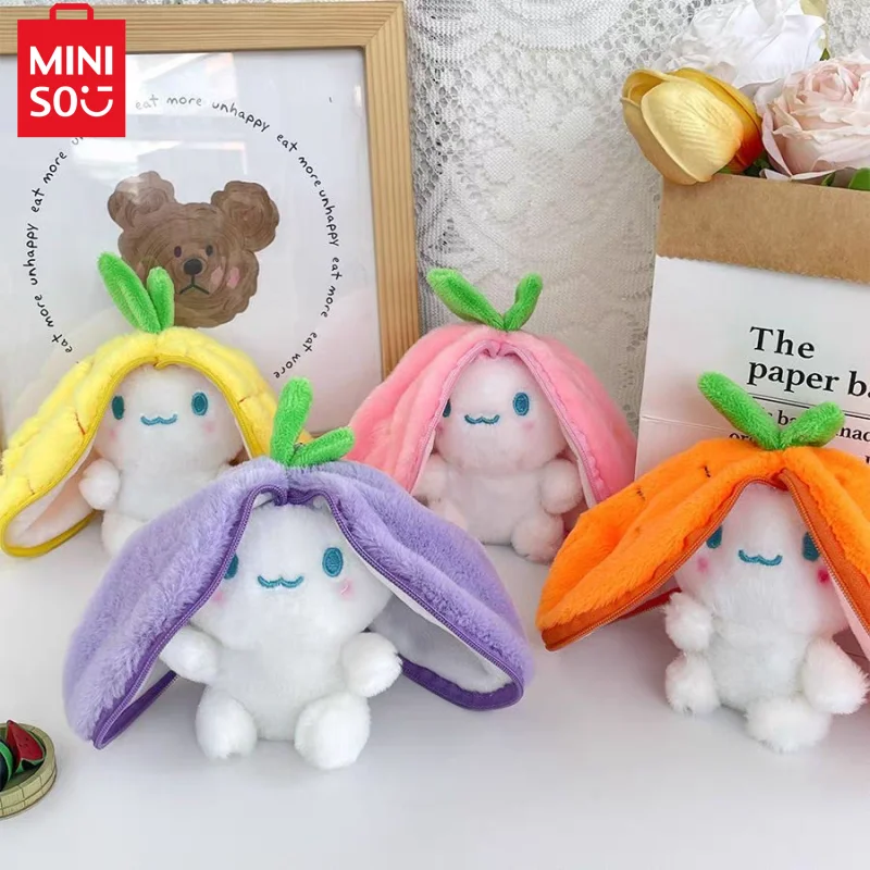 Sanrio Cinnamoroll Cosplay Ananas Aardbei Wortel Schattige Pop Speelgoed Rits Ontwerp Sierkussen Bed Decoratie Pop Cadeau