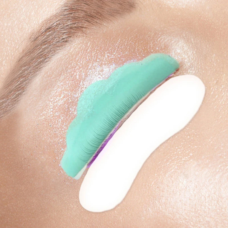 5 คู่ที่มีสีสัน Eyelash Curler Pads 3D Lashes Perming อุปกรณ์เสริม Lash Lift ชุดแต่งหน้าเครื่องมือความงามสําหรับผู้หญิง