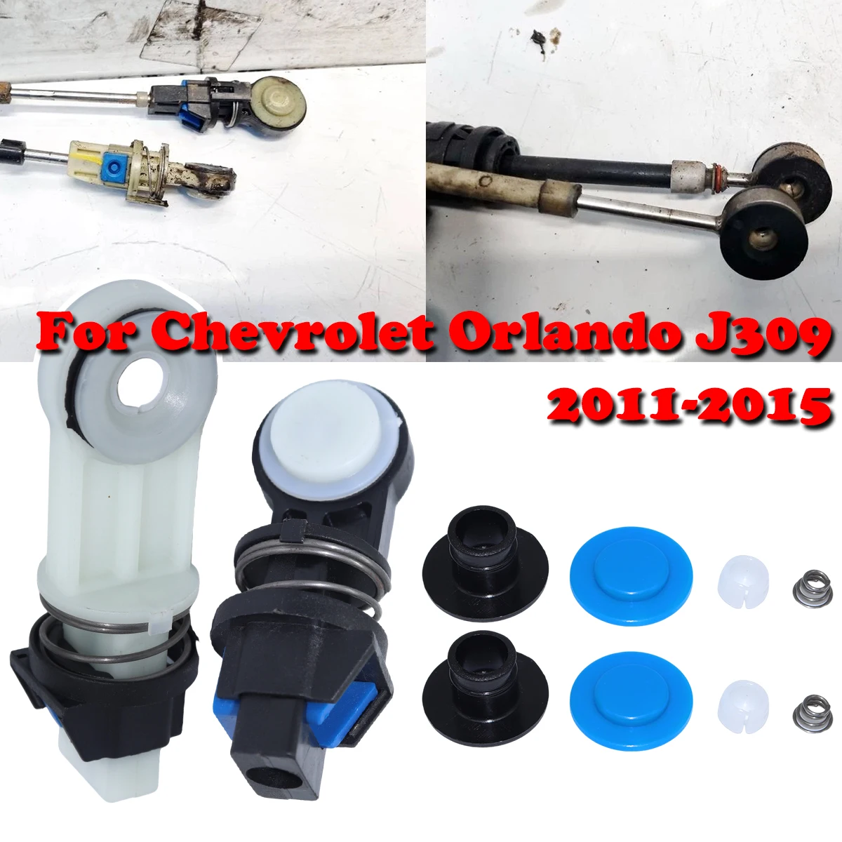 

55567885 For Chevrolet Orlando J309 Cabrio Gear Shift Cable Shifter Linkage End Bushing Gearbox Lever 2011 2012 2013 2014 2015