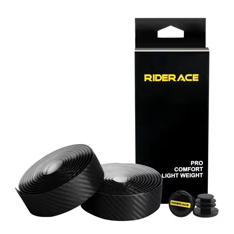 Radfahren Wrap + 2 End Stecker Zubehör Fahrrad Lenker Band EVA PU Straße Fahrrad Griff Bar Bänder Gürtel Anti-rutsch Stoßdämpfung