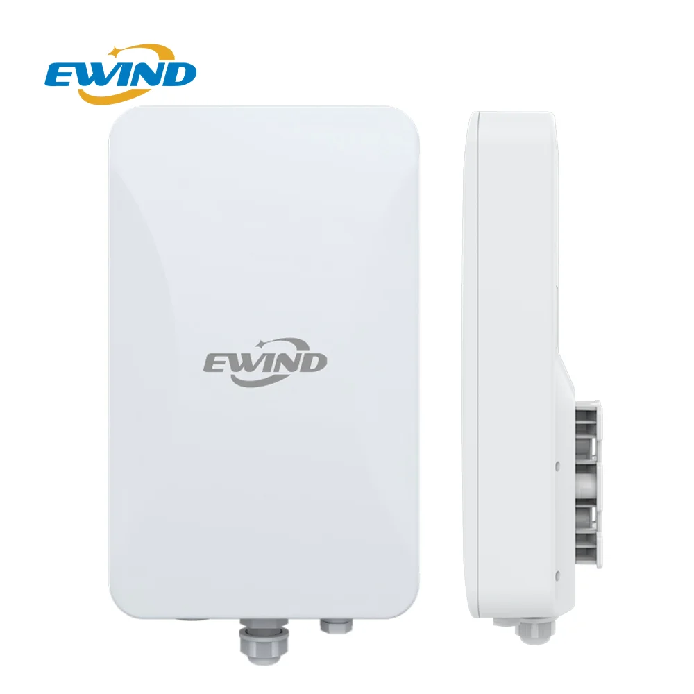 Outdoor WiFi 6 AP 3000Mbps Dual Band 2.4G&5.8G IP65 Weatherproof PoE Powered Wireless Access Point for Street Park Scenic Spot