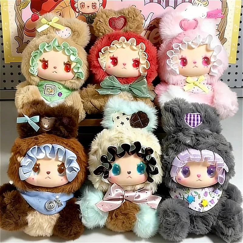 

Lovely Emma Sweet Treat Bunnies Series Blind Box Kawaii Vinyl Plush Surprise Bag Anime Doll Pendant Mystery Toys Exquisite Gifts