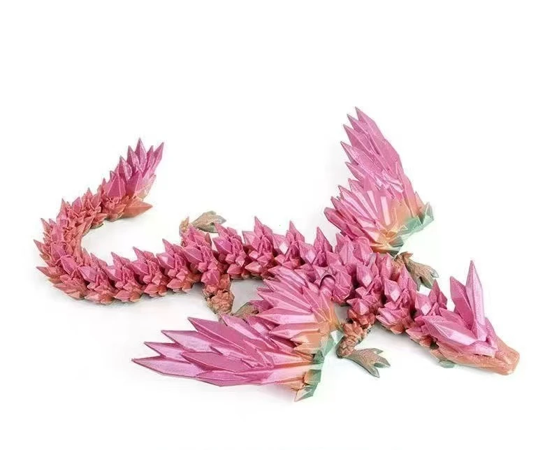 15cm 3D-Gedruckter Drache mit Beweglichen Flügeln Bewegliche Gelenke Fidget-Spielzeug Drehbares Gelenkspielzeug Büro-Schreibtisch-Dekoration Handwerk Geschenk – Detail 2