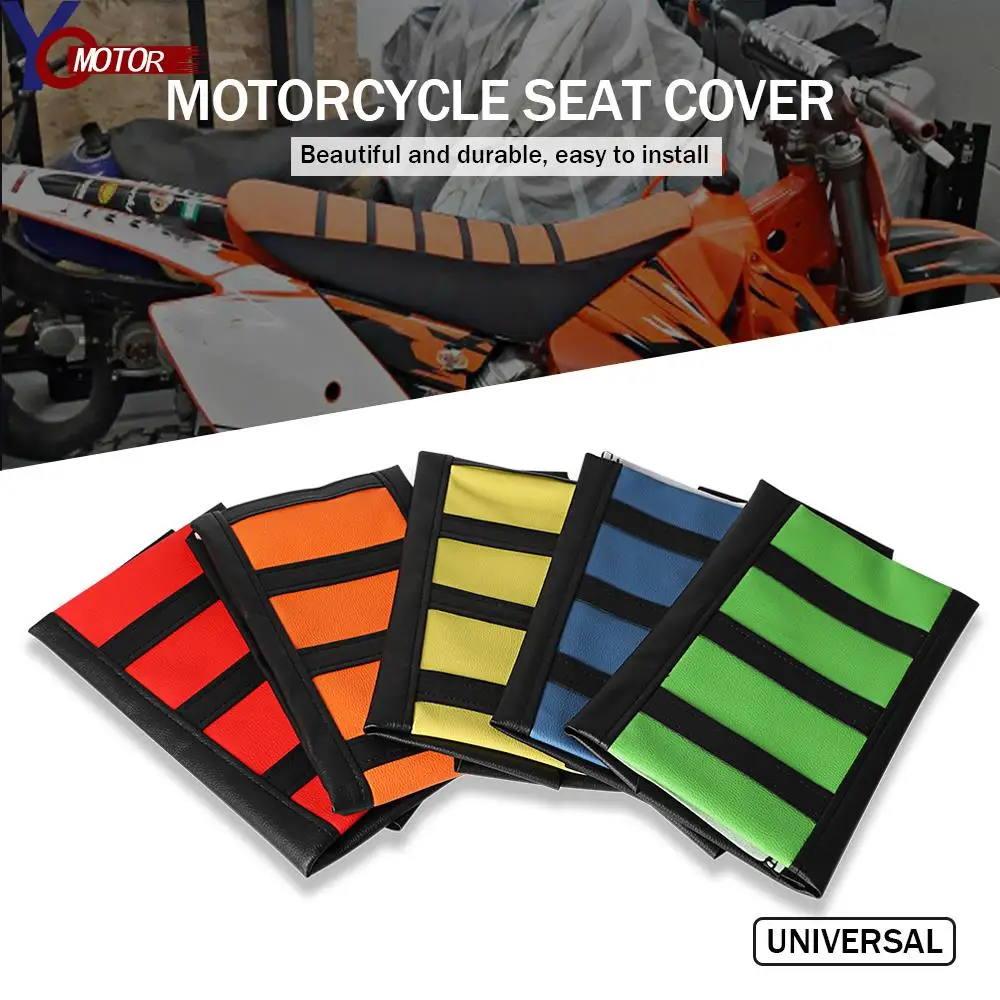 YAMAHA WR250R X 250 700/225 SEROW 250 450 XTZ125 XT250X Raptor YFZ/R/X kir bisiklet Enduro nervürlü tutucu yumuşak koltuk örtüsü