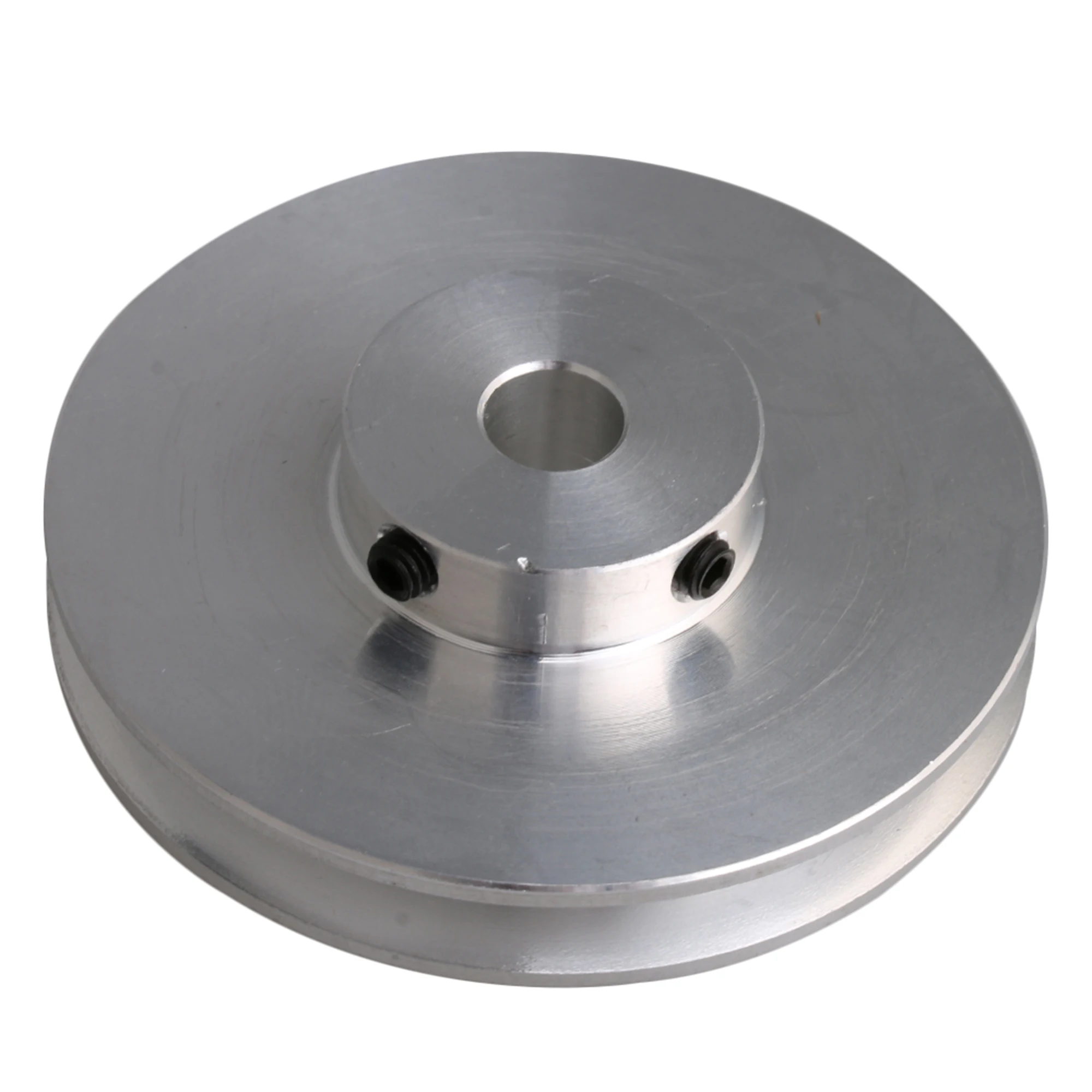 Silver Aluminum Alloy Groove Pulley 58x8MM for Milling Machine PU Belt