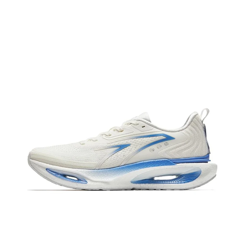 Anta Wormhole Low top Running Shoes Men's White Blue 112435543-1