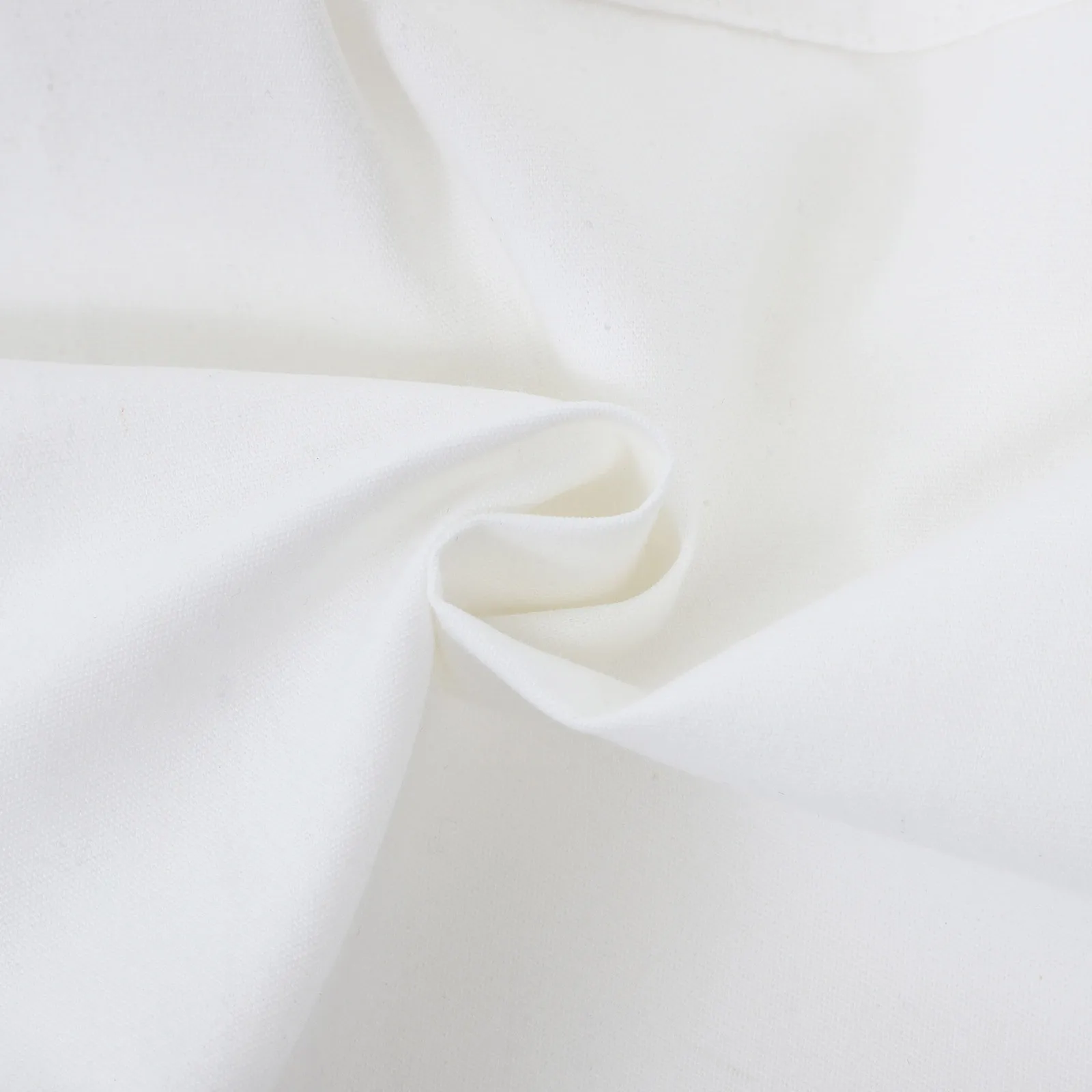 Long Sleeve Chef Jacket Unisex Premium Breathable Stand Collar Oilproof Easy Wash for Hotel Bakery Restaurant Size M White