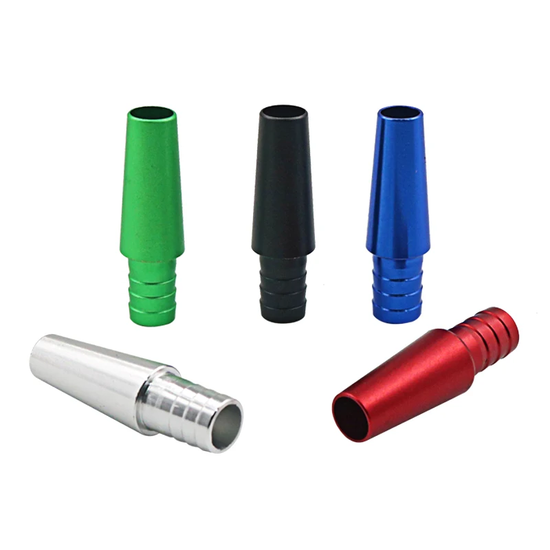 1pc Hookah Shisha Hose Aluminum Alloy Connector Stem Water Pipe Adapter Narguile Silicone Tubepipe Smoking Accessories