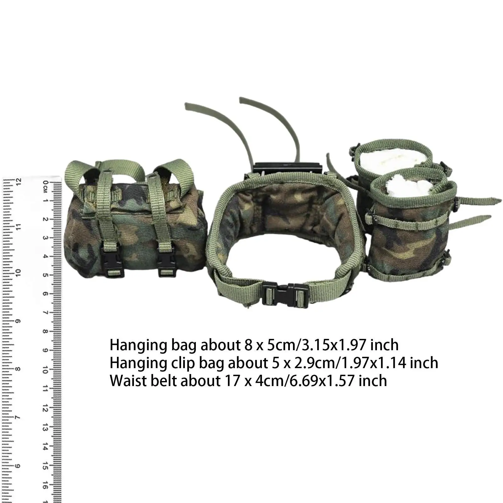 1/6 شخصيات الحركة حزام الميدان حقيبة نموذج ريترو مصغر لشخصيات 12 بوصة مجموعة كاملة #2