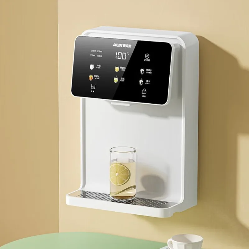 Household instant hot water dispenser with one-touch control, wall-mounted direct drinking function.