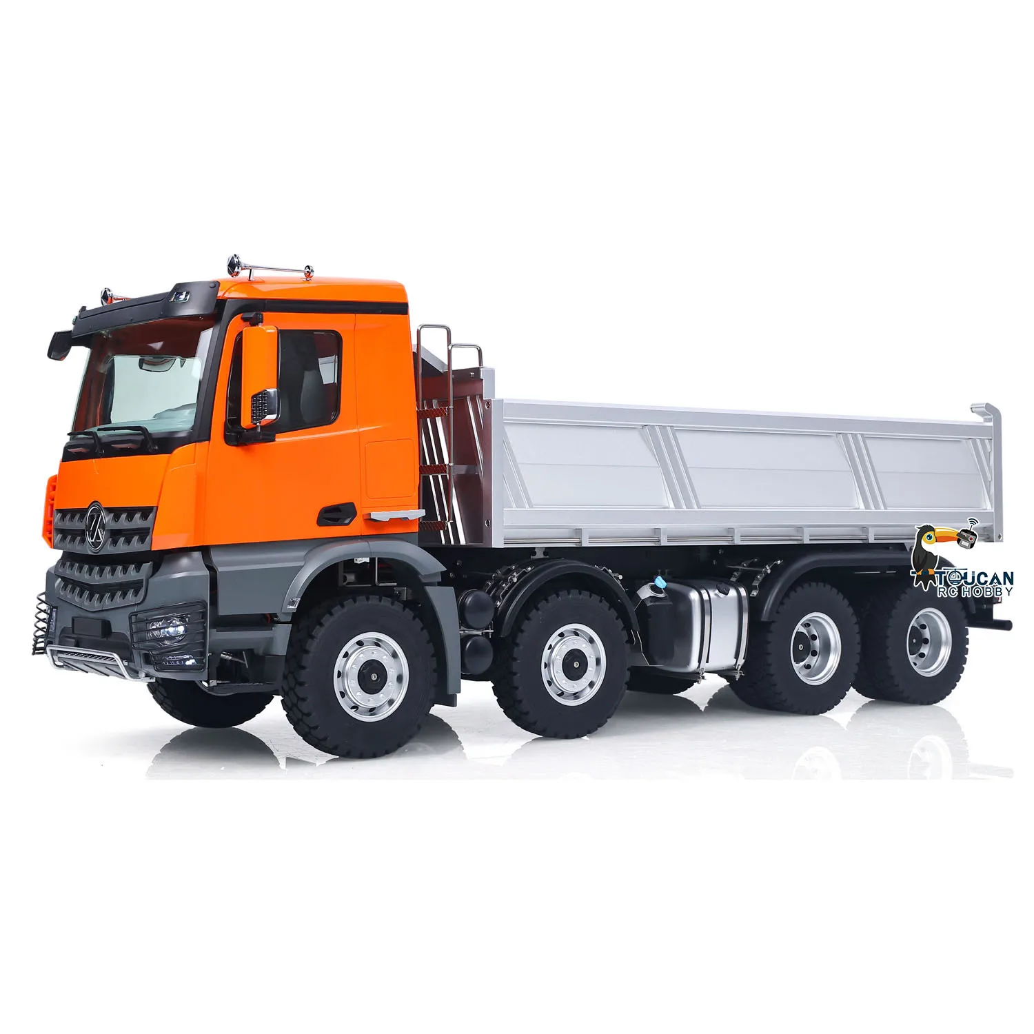 Neuer RTR 1/14 Kabolite 8×8 RC Muldenkipper Ferngesteuerter Kipper mit Licht- und Soundsystem Fahrzeugmodell Geschenk für Erwachsene Spielzeug