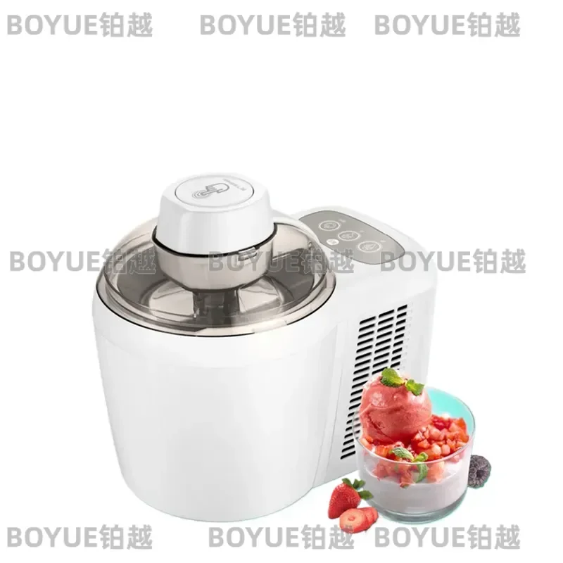 Household DIY Ice Cream Machine Small Automatic Ice Cream Maker Cone Machine Homemade DIY Fruit Ice Cream Maker