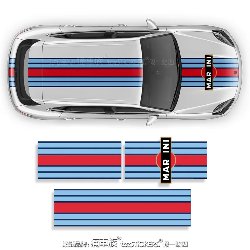 

Car Vinyl Sticker FOR Porsche Cayene Macan Fashion Sports Decoration Custom Decal Accessories