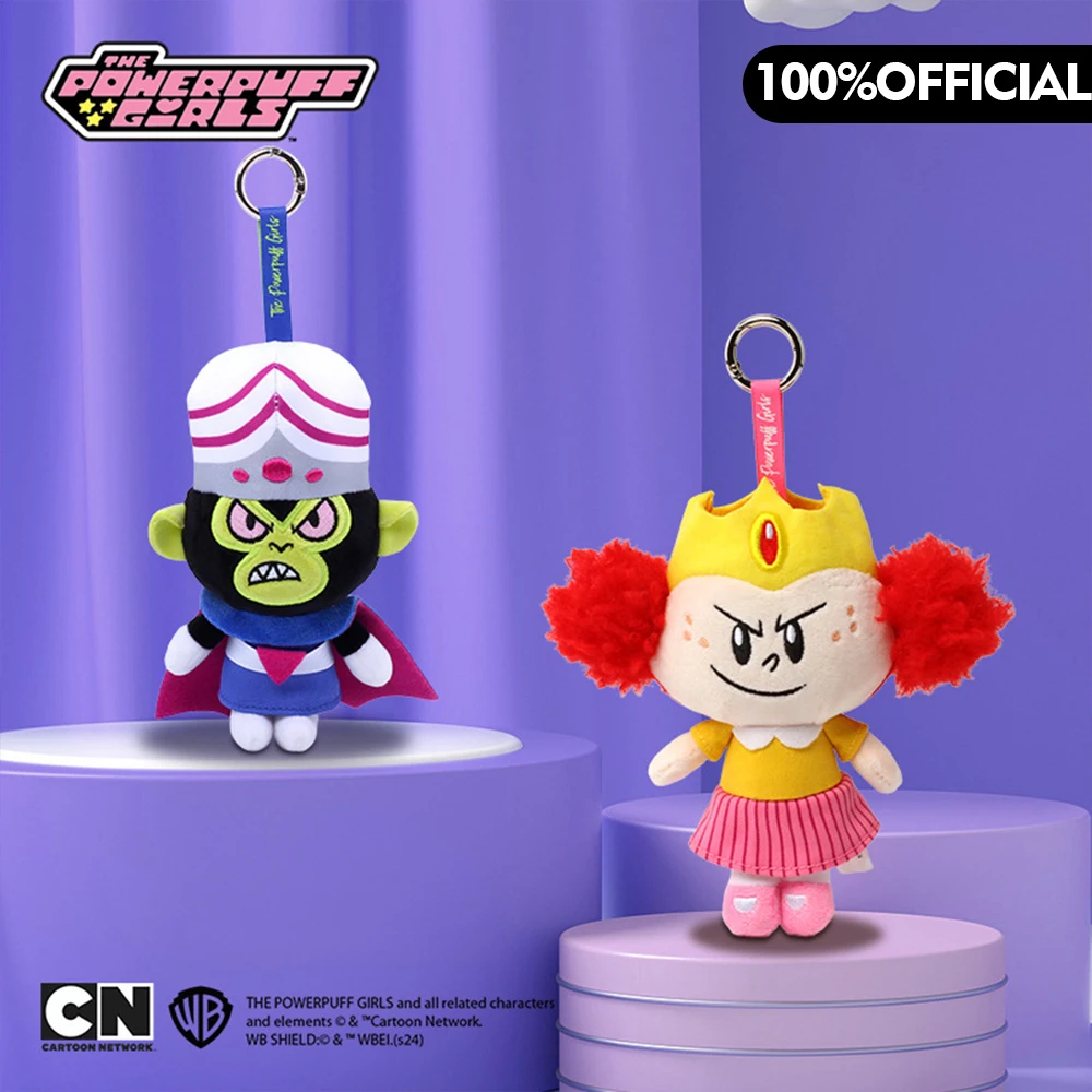 جديد Kawaii أنيمي القوة الفتيات أفخم المفاتيح الأميرة Morbucks موجو جوجو زهر فقاعات Buttercup Pp القطن شغل الدمى