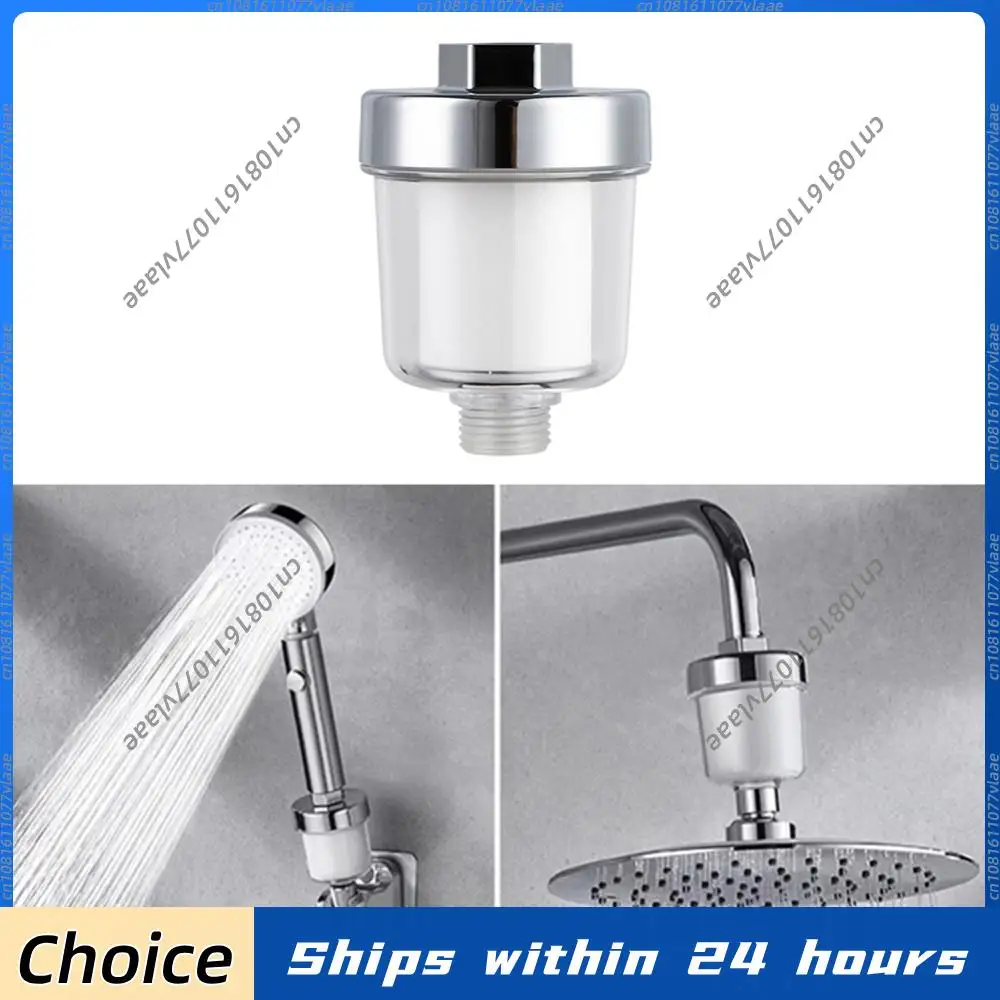 Sprinkler Filter 5 Micron PP Cotton Filter Bath Filter 3.5x2.4in Bathroom Filtration System for Improving Skin Hair Nails Health