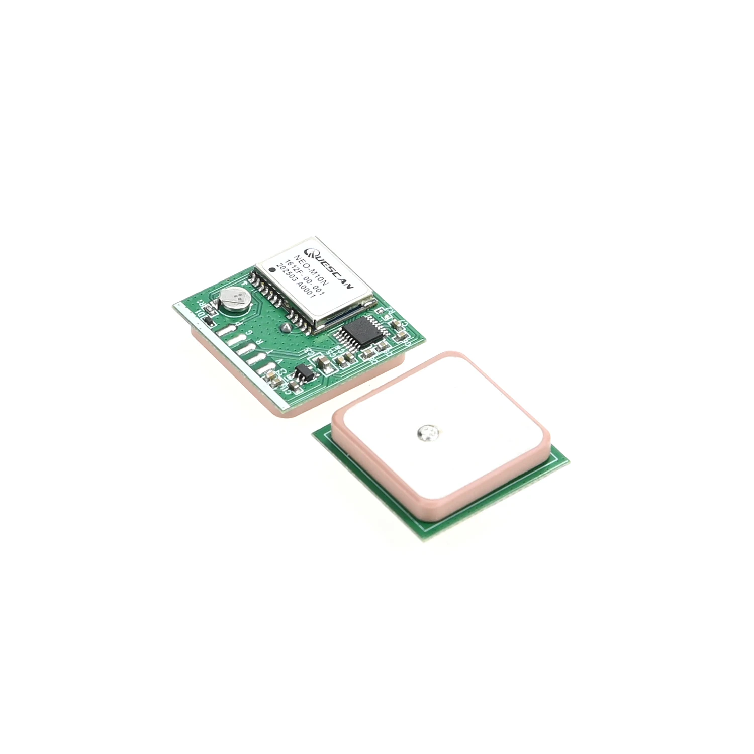 QUESCAN RS232 GPS GNSS Module with PPS NMEA 0183 GPS GLONASS Galileo BeiDou Antenna Receiver RS-232 NMEA0183 1-25Hz 3.3V-5V