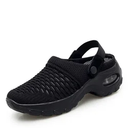 Women Shoes Increase Cushion Sandals Platform Sandal for Women Breathable Mesh Outdoor Walking Slippers Sandalias Mujer 2022