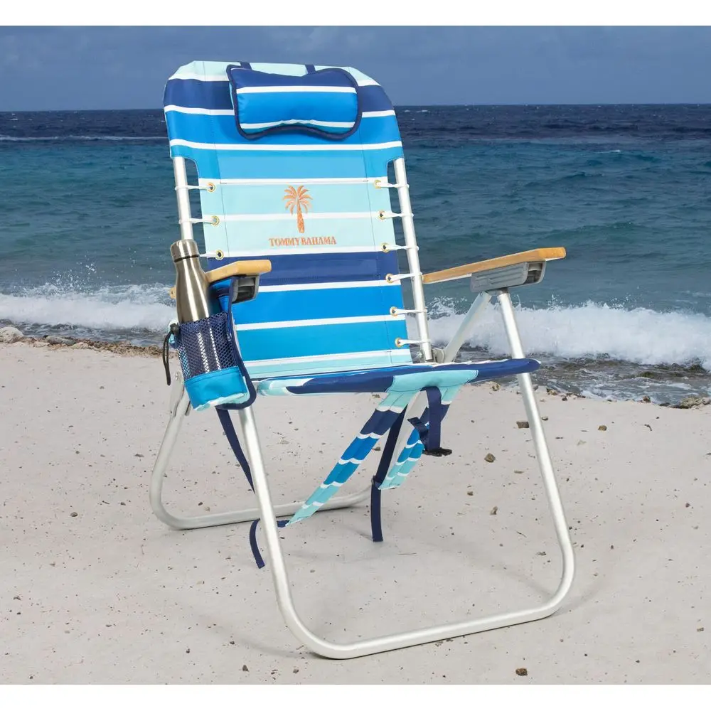 

HiBoy 17 Seat Height 4Position LaceUp Suspension Folding Beach Backpack Chair