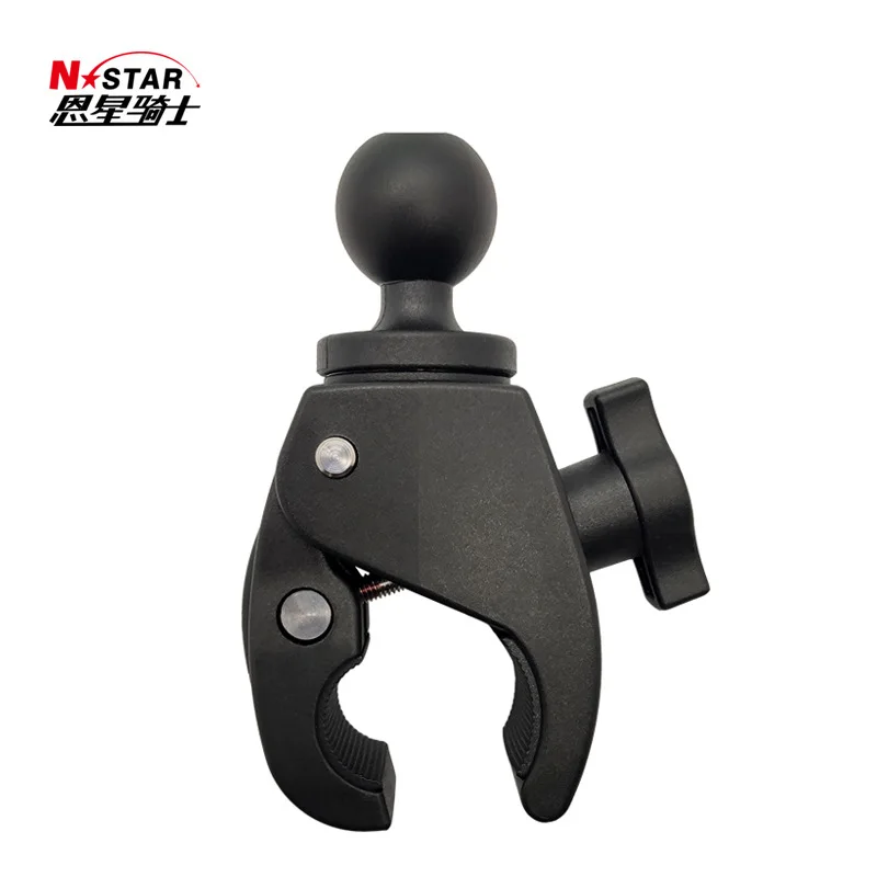 

2PCS Round tube quick-release small nozzle clip, computer bracket,display control bracket,compatible with 1-inch fixed ball head