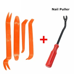 Portable Car Panel Removal Tool Kit Nail Puller Radio Audio Door Pry Repair Clip Trim Dash Removal Installer Hand Tool