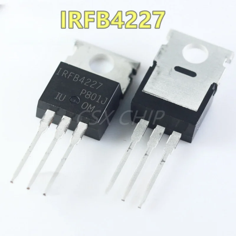 10PCS - 20PCS 100% Real Original New IRFB4227PBF IRFB4227 FB4227 TO220 200V 65A MOSFET MOS TransistorTube 50PCS