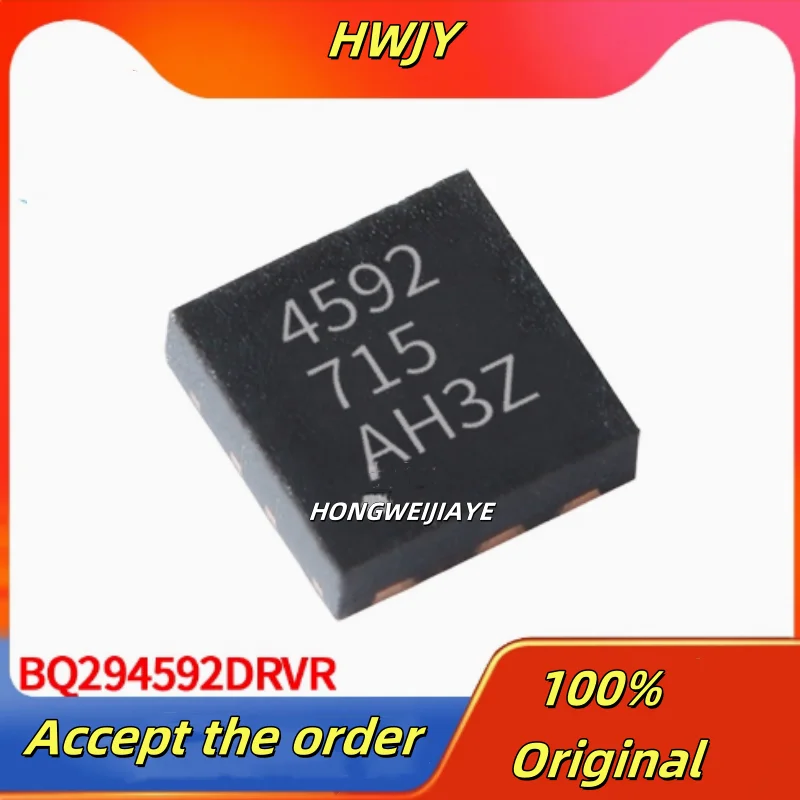 

10PCS 100% New BQ294582DRVR BQ294592DRVR 4592 BQ294602DRVR BQ294682DRVR 4682 WSON-6 Brand New Original Chips ic