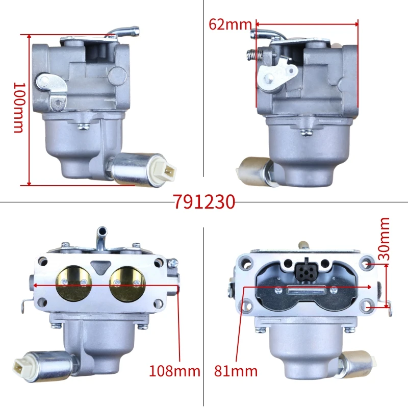 المكربن لمحرك 791230 بريجز آند ستراتون 407777 20-25 HP، 699709 499804 جون ديري LA150 LA145 LA130 L120 #2