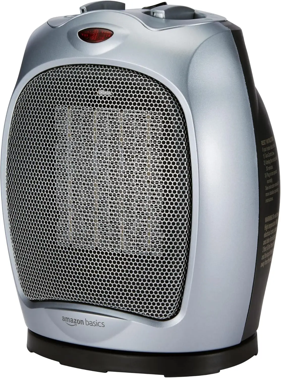 

Oscillating Ceramic Space Heater, Portable Heater For Indoor Use, For Office And Home