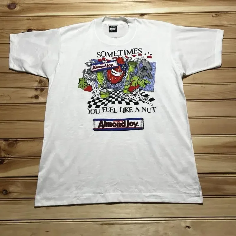Vintage 90S Almond Joy Mounds Sometimes You Feel Like A Nut Shirt Size Large