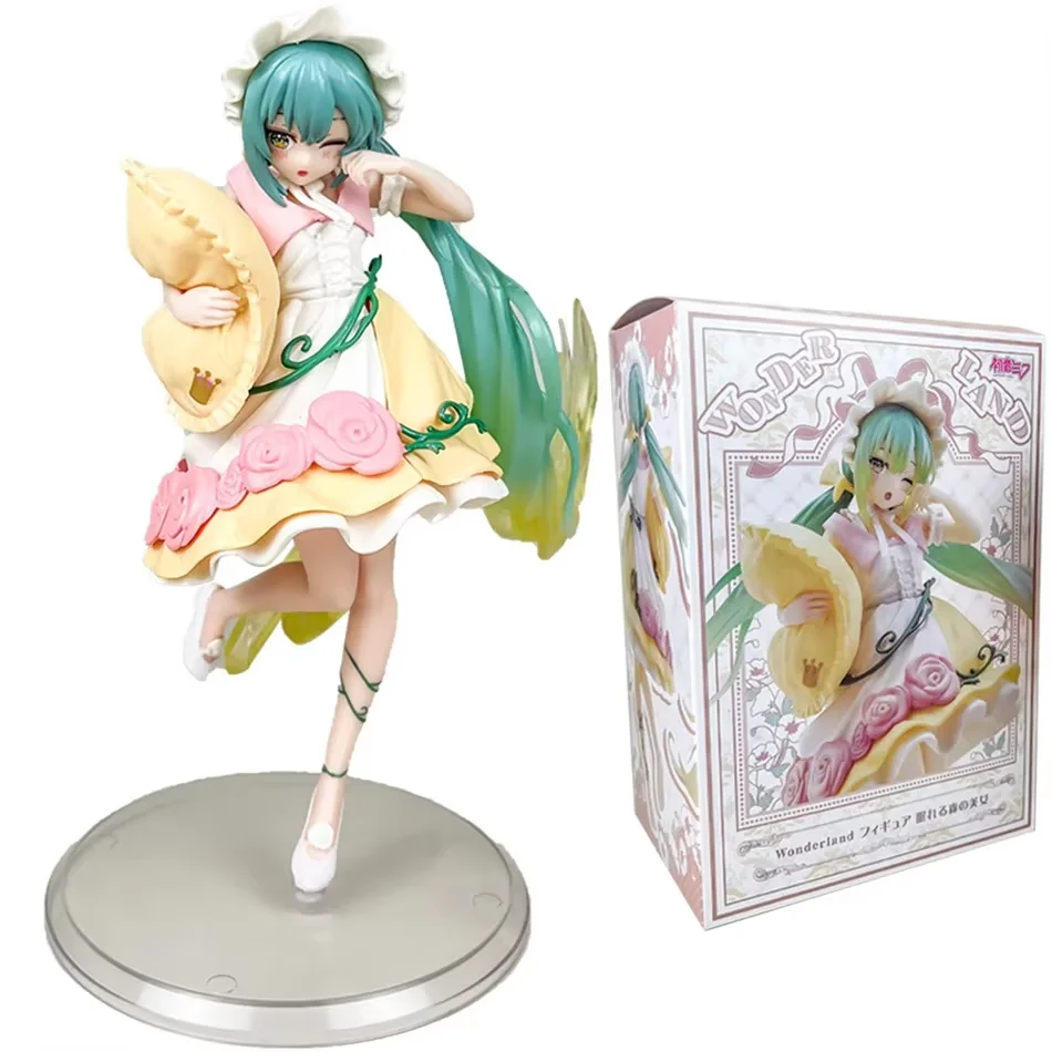 Animation Hatsune Miku Figur Anime Göttin Hatsune Miku Handgefertigtes PVC-Modell Dekoration Geburtstagsgeschenk Animation-Zubehör