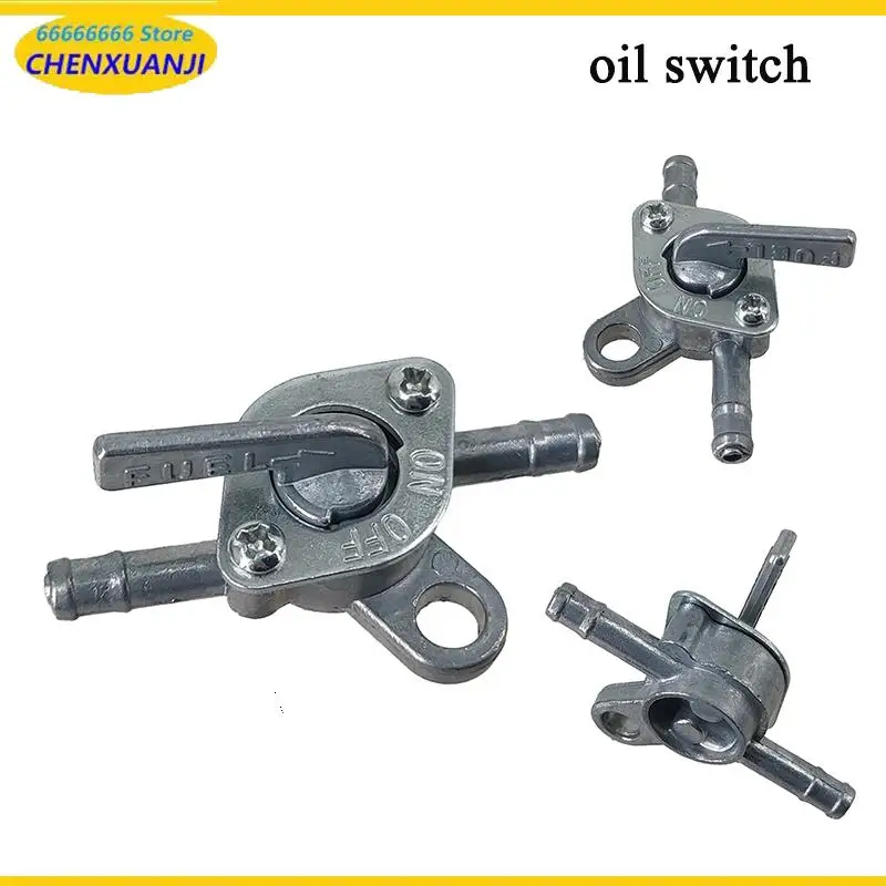 New 6mm Motorcycle Scooter Fuel Tap Gas Petrol Valve Fuel Tank Switch Motorbike Mini Auto Key Ring On Off Accessories