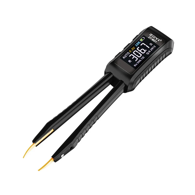 ZOYI ZT-MD1 Digital Smart Tweezer LCR SMD ESR Tester Resistance Capacitance Inductance Continuity Diode Test Measurement Tools