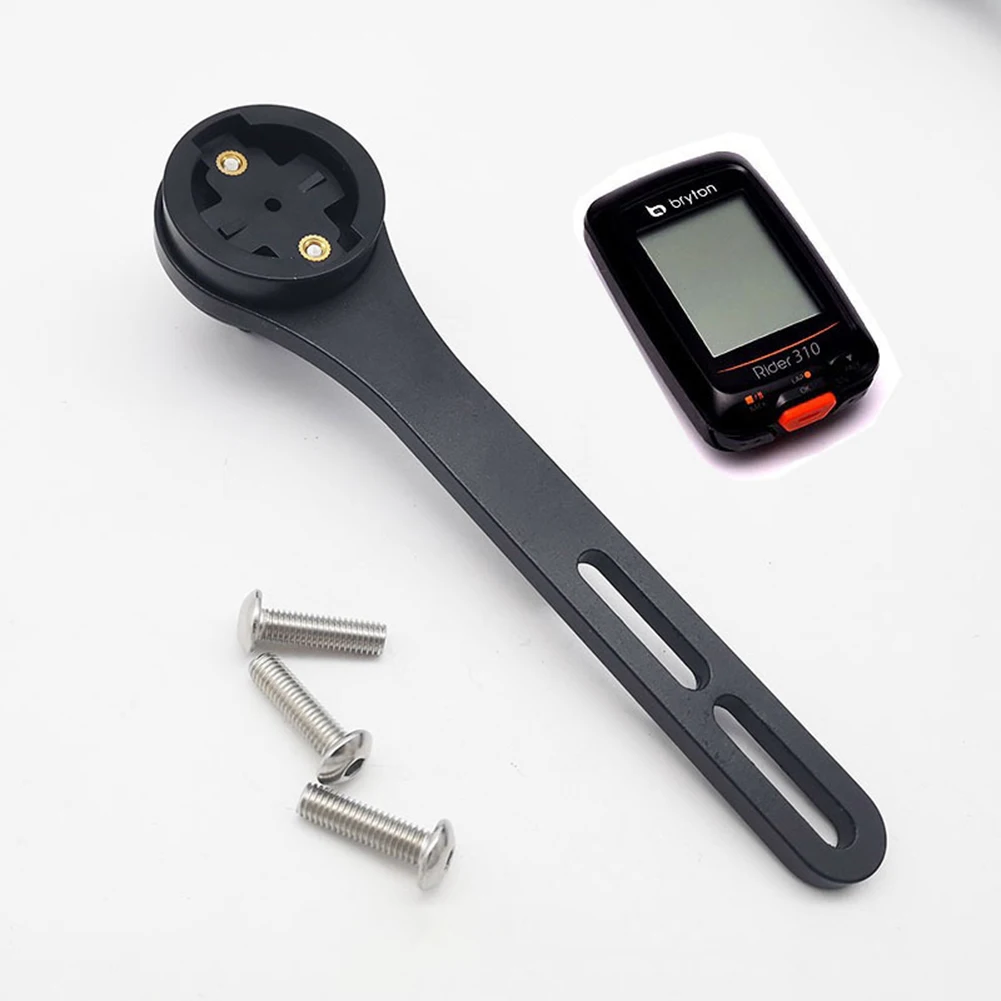 

Крепление для компьютера, держатель для велосипедного компьютера, встроенный счетчик кода, алюминиевый сплав + АБС-пластик, черный держатель для компьютера, крепление для велосипеда, новинка