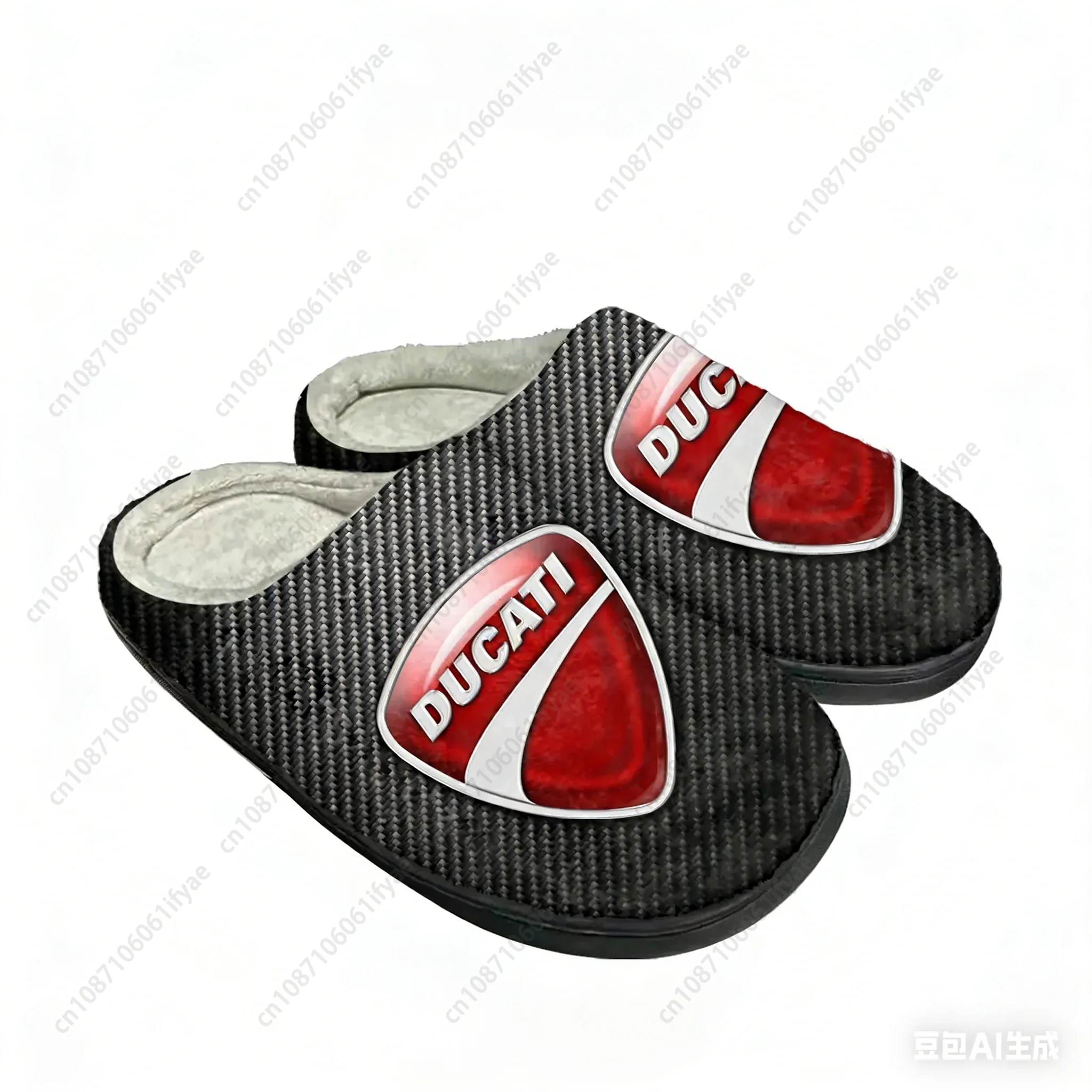 

Ducatis Italy shoes Cotton Slippers Mens Womens Teenager Latest Bedroom Plush Indoor Keep Warm Shoes Thermal Indoor Flat Slipper