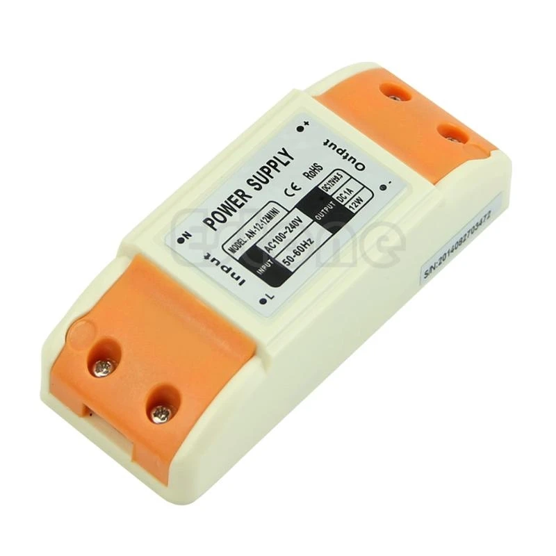 

12W AC 100-240V High Efficiency LED Driver for LED Strip Lights
