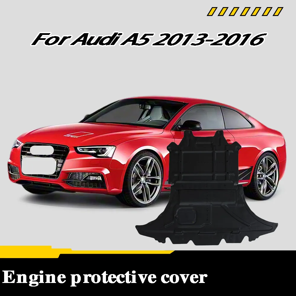 Protector debajo del motor Protector contra salpicaduras guardabarros placa de cubierta guardabarros Protector para Audi A5 2013-2016